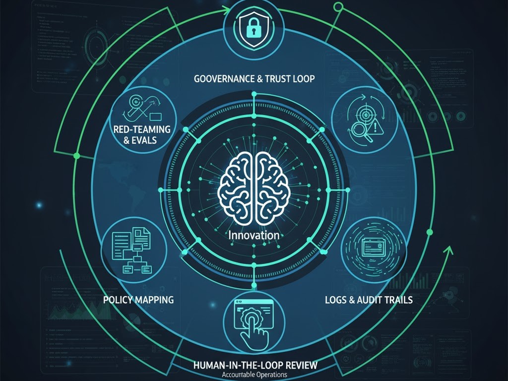 AI governance framework and trust loop
